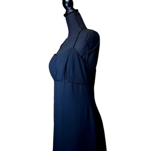 Bill Levkoff Navy Blue Wedding Dress